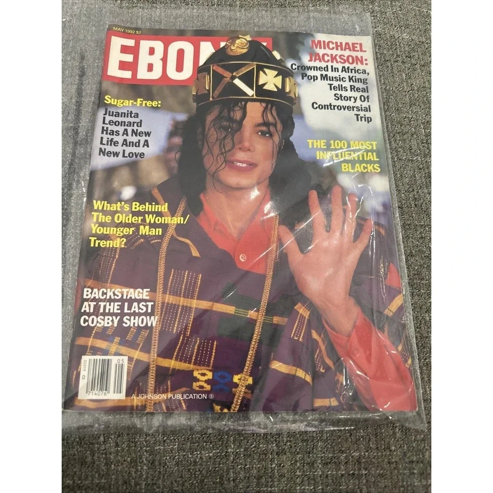 Ebony Michael Jackson Crowned In Africa - Last Cosby Show May 1992